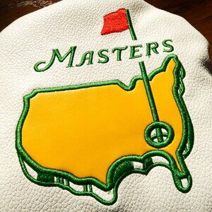 Masters White Headcovers (1-3-5 Hybrid) – NEW! ⛳️